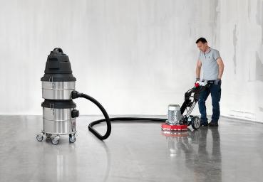 Preview: Der Staub-Vorabscheider für Bausauger 1450MF besteht aus einem Zwischenring mit Zyklon‐Vorabscheider, Multifilter für Zwischenring und Abdeckstopfen.